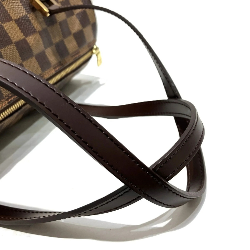 LOUIS VUITTON Authentic Brown Damier Canvas Papillon 30 Shoulder Bag - Picture 7 of 9